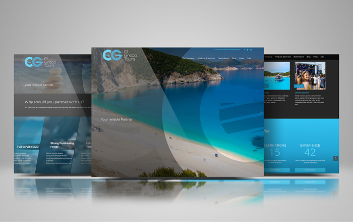 Inglelandi Digital Agency in Chania - El Greco Hotels Corporate Website